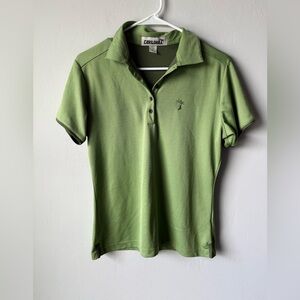 Green Polo Shirt by Cariloha